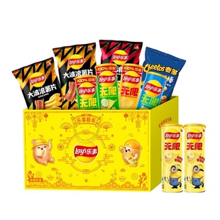 【年货礼盒】乐事766g大礼包送礼膨化休闲零食休闲解馋追剧必备预