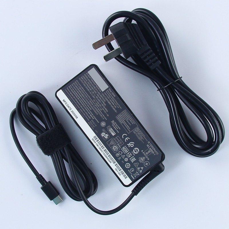 适用联想ThinkPad L480 L380 T580笔记型电脑充电器Type-C 65W通