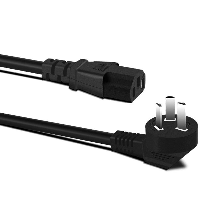 电脑主机电源线品字三孔打印机显示器台式电饭煲锅线三芯带插头