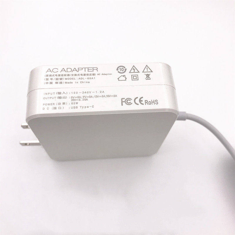 适用惠普华为荣耀matebook x proe笔记本电脑充电器65W电源适配线
