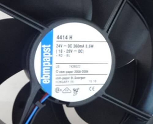 4414N 4414 NU 24V 12038原装正品德国ebmpapst 12CM 轴流风扇