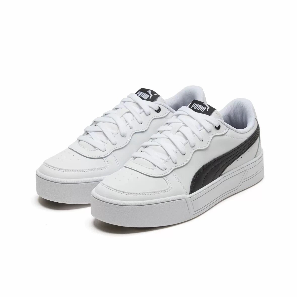 Puma/彪马 Skye 小白鞋 板鞋 厚底增高防滑耐磨复轻便网球风