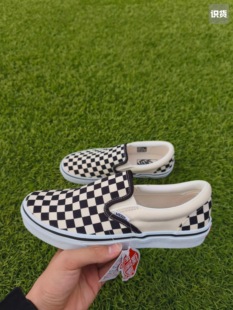 VANS Vans/范斯Slip-On棋盘格休闲466091-0001  拍大一码 hb仓
