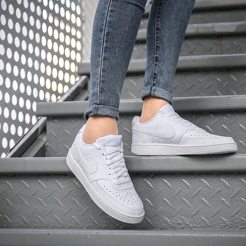 Nike Court Vision 板鞋 CD5463-100 广东dc 下单请看详情页