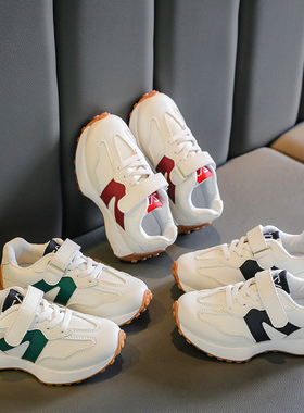 ABC Fans女童小蛮腰运动鞋2025春秋新款男童透气阿甘鞋防滑老爹鞋