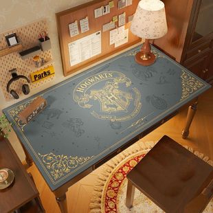 哈利波特书桌垫学生写字台桌布宿舍学院办公桌面保护儿童学习桌垫
