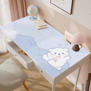 书桌垫PU儿童学生学习写字台垫防水免洗桌布电脑办公桌面保护垫
