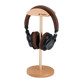 展示架挂 木制耳机架子简洁式 新品 耳机支架黑胡桃实木耳机架头戴式