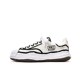 Blakey 三原康裕 Sole 折扣MIHARA 帆布白色低帮板鞋 YASUHIRO