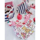 CASTING无隅｜Pero联名Hello Kitty手工钉珠刺绣帆布托特包