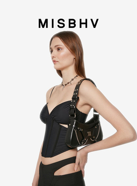 MISBHV CRACKED LEATHER FETISH 肩包25 x 13 x 4
