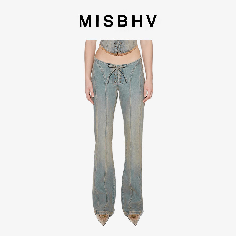 MISBHVSUNSET WASH LARA LACEDN牛仔裤,女装/女士精品,牛仔裤,淘宝优惠券,粉丝福利购,淘宝优惠卷