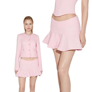 新品 迷你半裙女装 25春 TWEED MISBHVMISBHVMISBHVPARIS