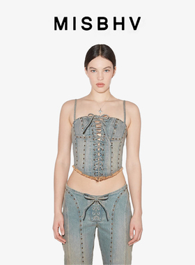 MISBHV SUNSET 牛仔紧身胸衣