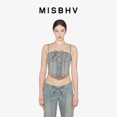 MISBHV SUNSET 牛仔紧身胸衣