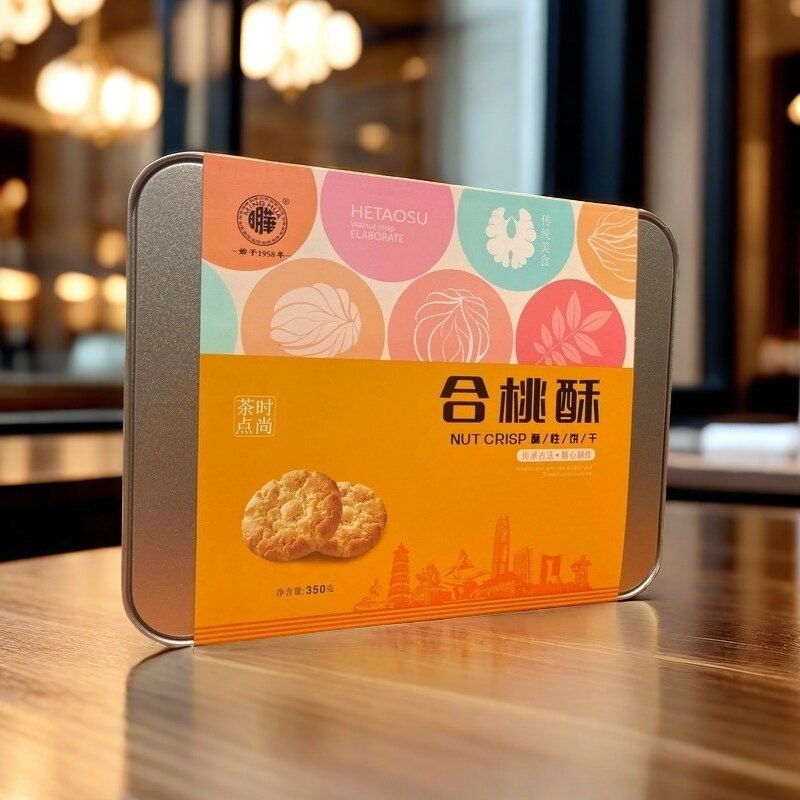 核桃酥礼盒传统手信点心下午茶过年零食350g