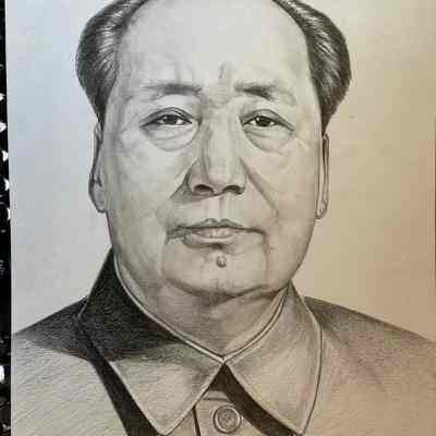 速写头像全身素描简笔画写生照片石膏代画当天发货手绘画定制