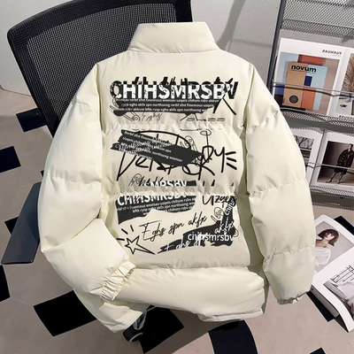 真维斯90白鸭绒羽绒服美式潮牌vibe男女冬季休闲个性保暖情侣外套