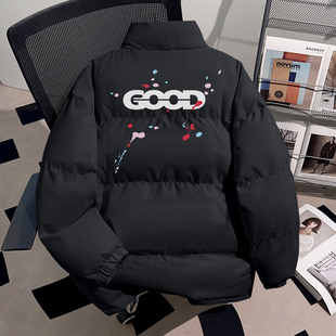 真维斯美式高街chic男女个性90白鸭绒羽绒服冬季简约保暖情侣外套