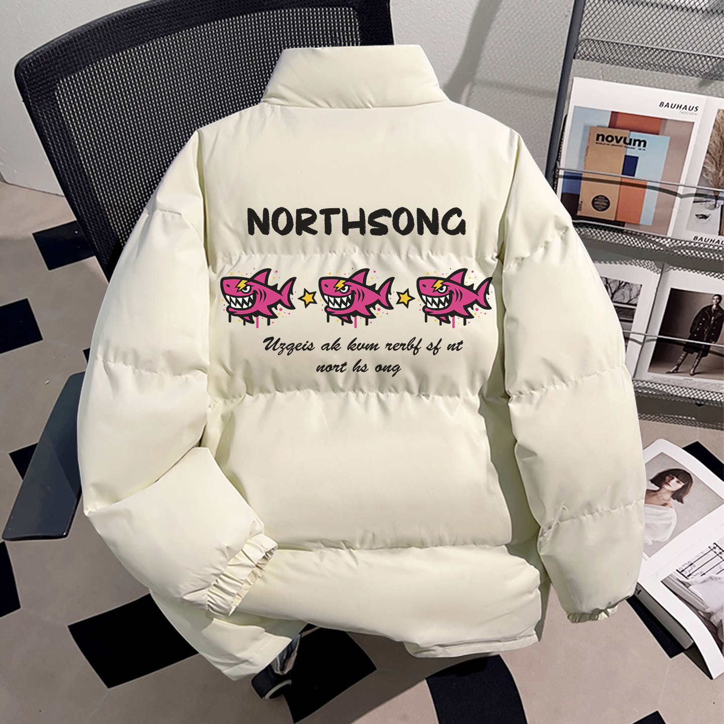 真维斯冬季保暖轻薄白鸭绒羽绒服