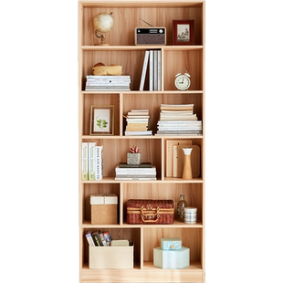 林氏家居书架卧室客厅陈列柜简易落地靠墙桌面书架置物架