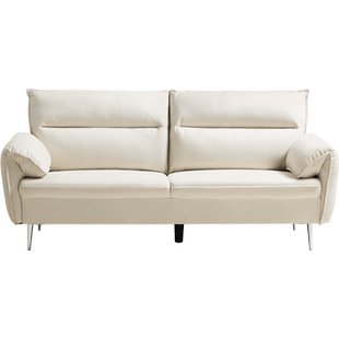 林氏家居布艺沙发客厅2024新款小户型双人沙发出租房直排