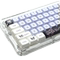 KULOMI KEYCAP XDA HEIGHT PBT MATERIAL PURPLE SUITABLE FOR ESC66 AKKO IKBC BELLY SPIRIT RK