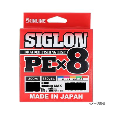 日本直邮长亮SIGLON PE ×8 300m No.2 多色