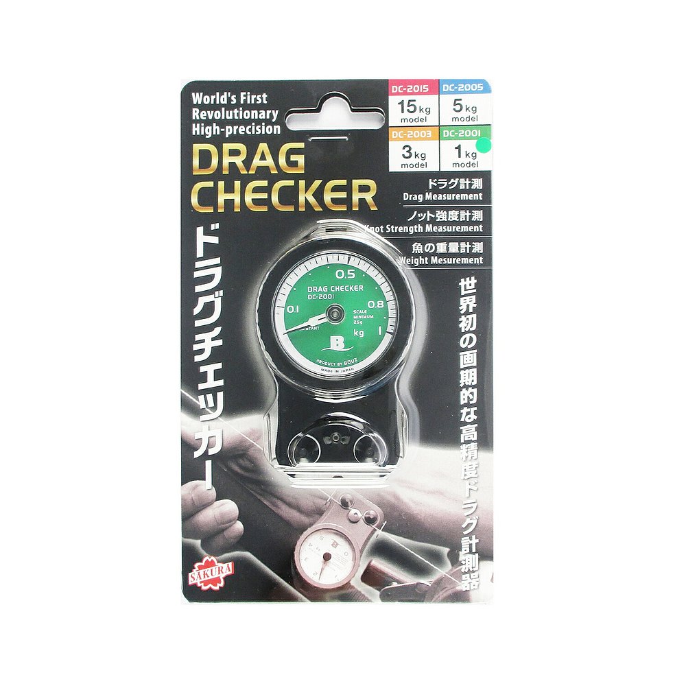 日本直邮Bowes Production Drag Checker DC-2001 1kg 户外/登山/野营/旅行用品 垂钓小配件 原图主图