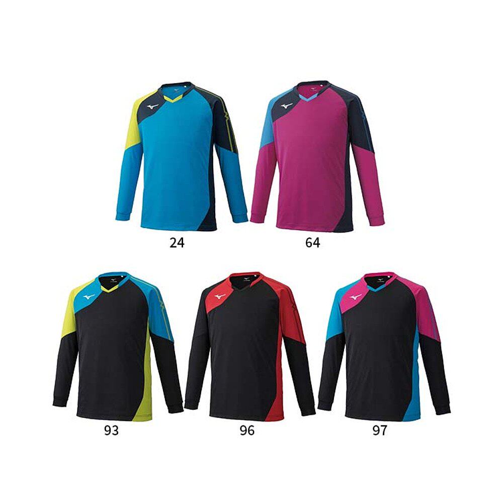 日本直邮Mizuno 男式女式比赛衬衫长袖排球服上衣 免费送货 Mizun怎么看?