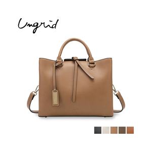 日本直邮Ungrid Bag单肩包手提包女式斜挎包米色棕色UNG-52830B
