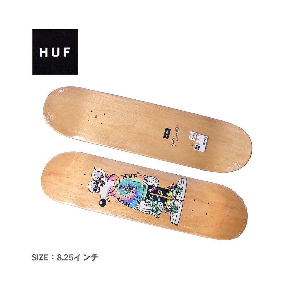 日本直邮Huff滑板 HuffStephen Harrington Deck男女款棕色 HUF