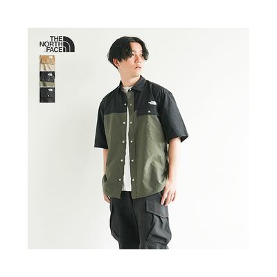 日本直邮[NR22331]THE NORTH FACE 短袖 Nuptse 衬衫