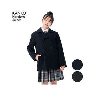 百搭高中初中冬季 大衣学生制服外套 女款 日本直邮KANKO KHS118