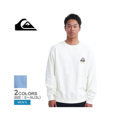 日本直邮QUIKSILVER ANDY CREW SWEAT 男士 QPO234065 卫衣上衣宽