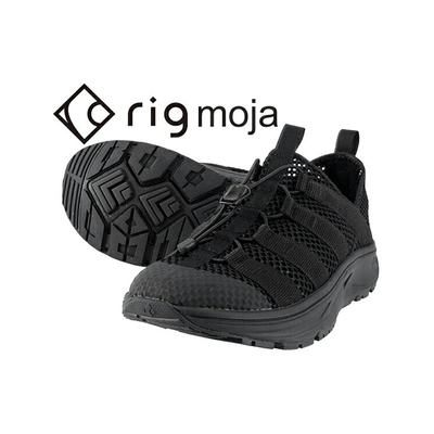 日本直邮rig moja BLACK rg0009bl7 网布一脚蹬轻便透气凉鞋 rig