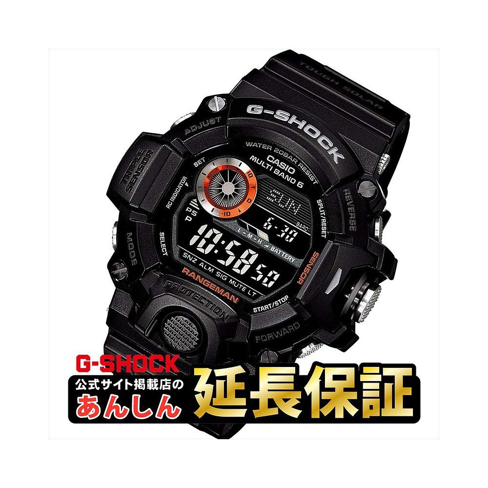 日本直邮卡西欧 G-Shock GW-9400BJ-1JF MASTER OF G手表男士 CA