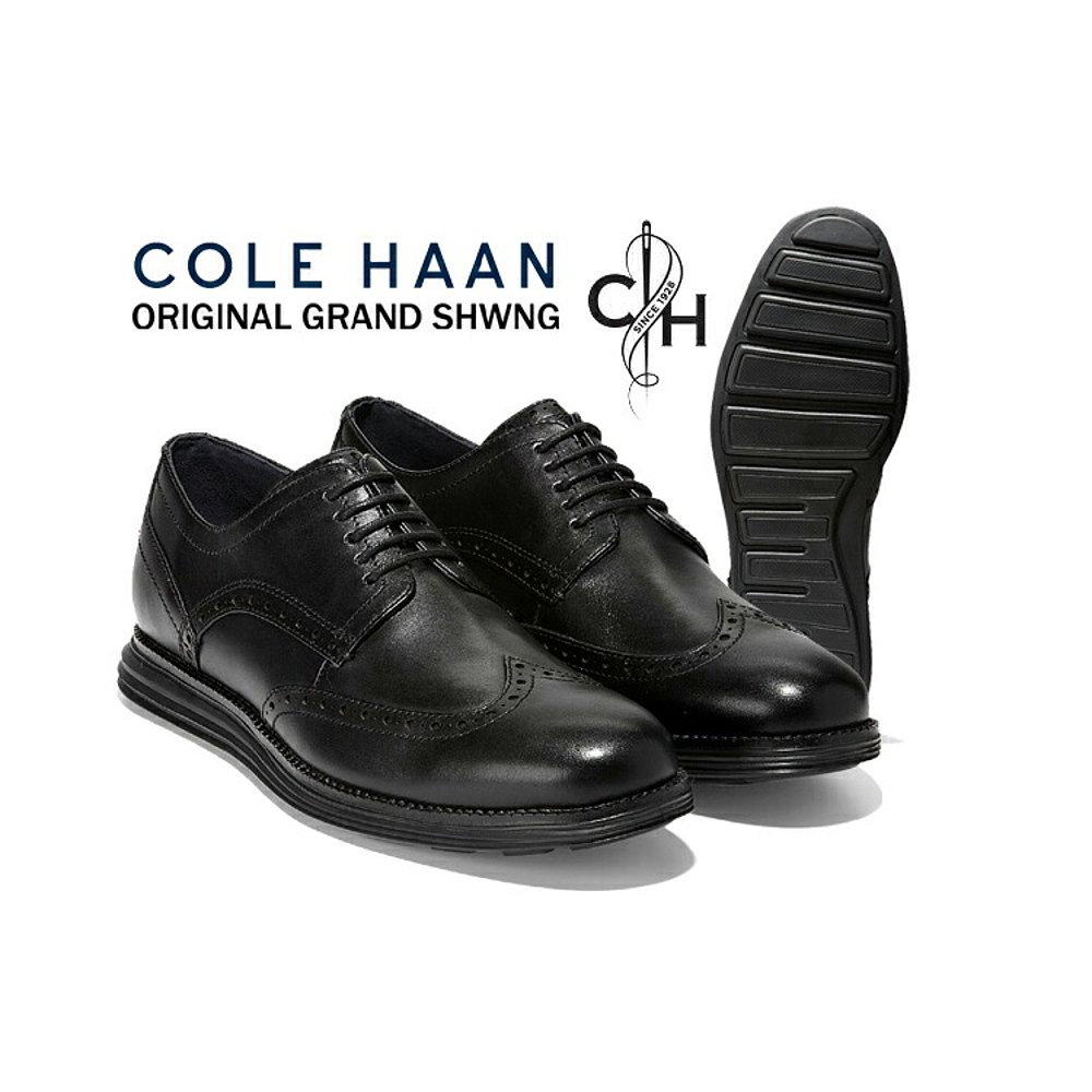 日本直邮COLE HAAN ORIGINAL GRAND SHORT WINGTIP OXFORD 商务鞋 流行男鞋 正装皮鞋 原图主图