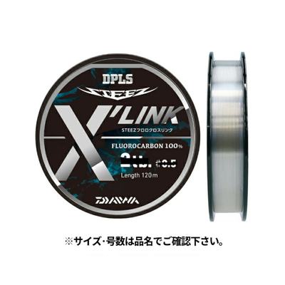 日本直邮Daiwa Steez Fluoro X'LINK 120m 14lb 自然色