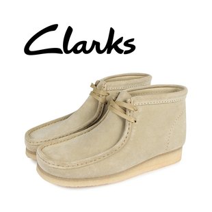 WALLABEE 日本直邮Clarks 靴子男士 26155516 Wallaby 靴子米色