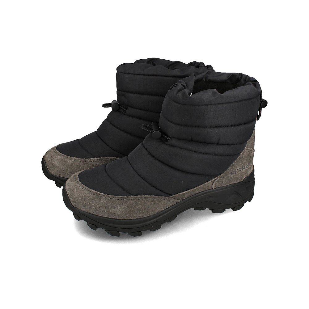 日本直邮merrell winter moc zero tall 男女靴子 黑色 j005609
