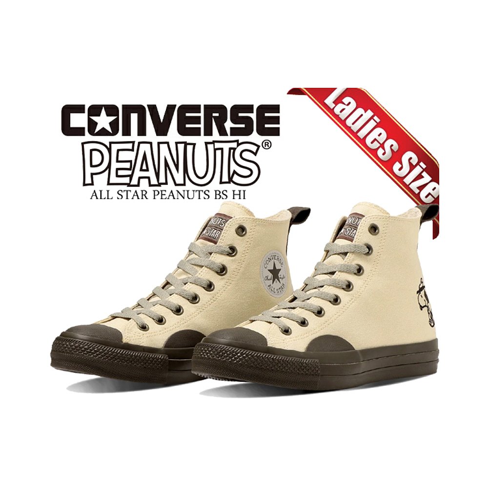 日本直邮免运费 Converse All Star Peanuts BS HI] CONVERSE ALL