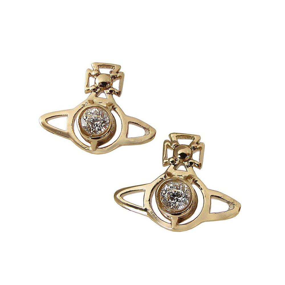 日本直邮vivienne westwood 维维安韦斯特伍德 耳环耳钉 vw3475