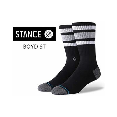 日本直邮STANCE BOYD ST BLACK a556a20bos-blk 袜子高筒袜 INFIK