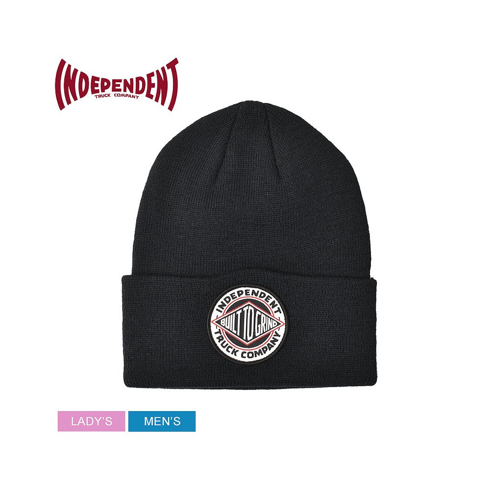 日本直邮独立帽子 INDEPENDENT男式女式黑色 BTG SUMMIT Beanie-封面