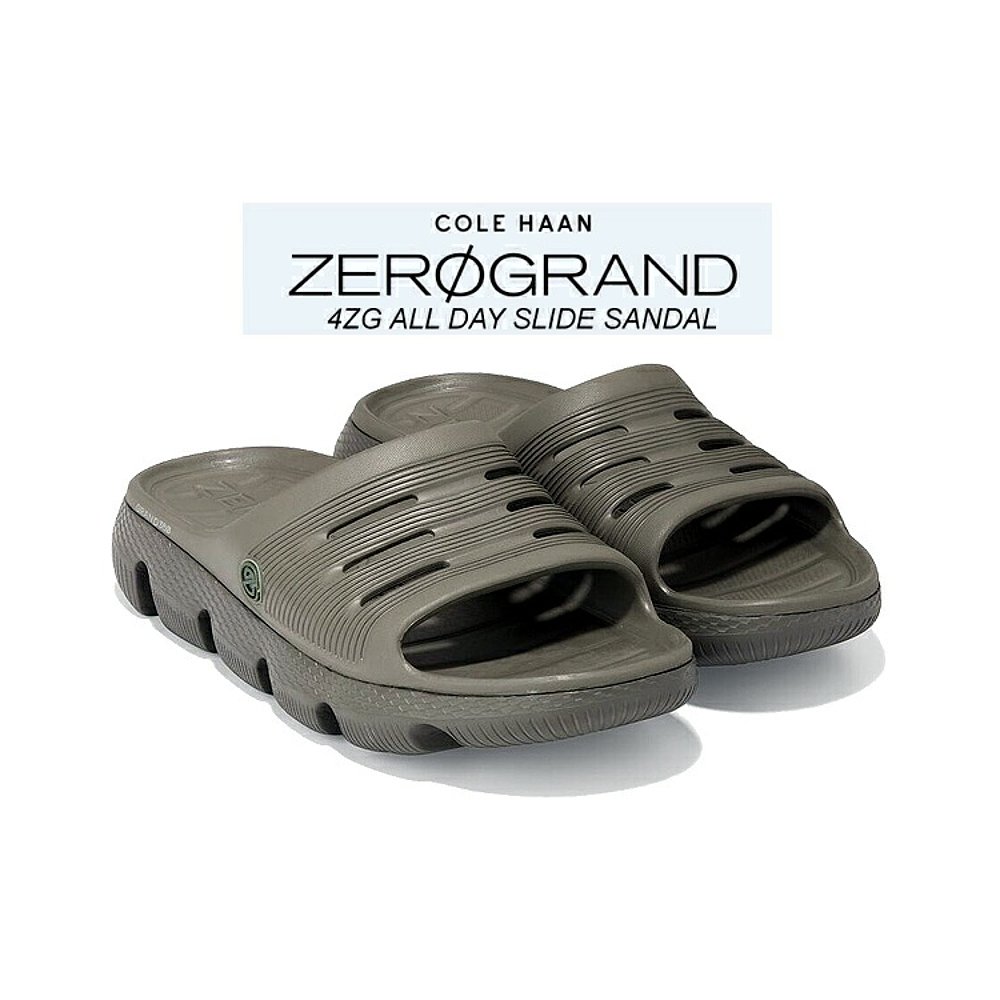 日本直邮COLE HAAN ZEROGRAND 4ZG ALL DAY SLIDE尘土橄榄色 c35