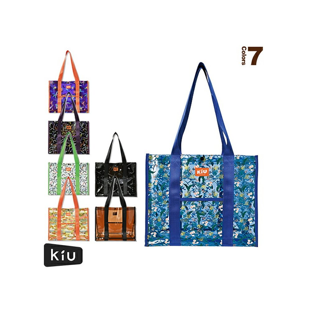 日本直邮KiU生活包 PVC大手提包 PVC BIG TOTE BAG K334