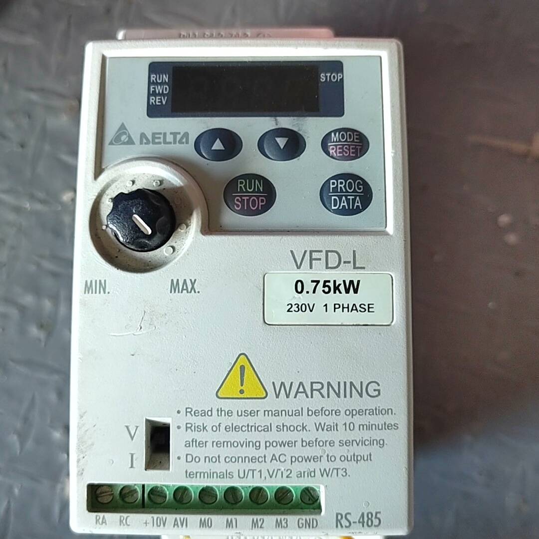 台达变频器 VFD007L21A 0.75K议价 也可为维修！！