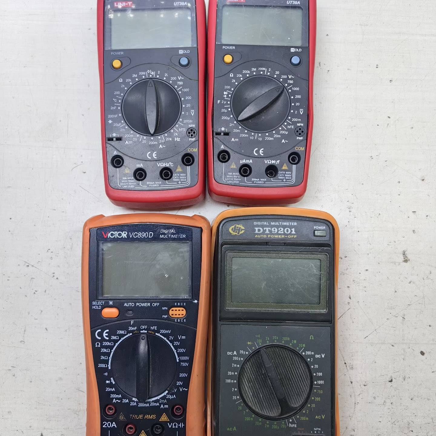 胜利VC890D万用表UT39A万用议价 也可为维修！！