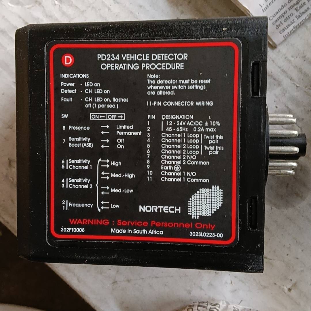 进口南非Nortech，车检器议价 也可为维修！！